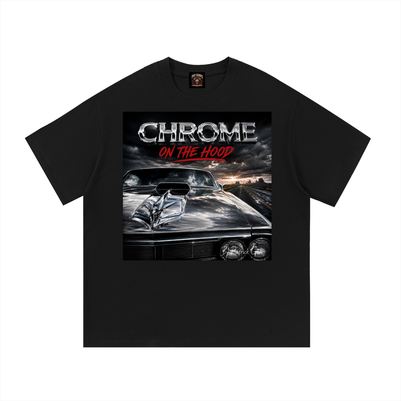 hrome On The Hood Album Front & Back-Patch Essential Cotton T-Shirt