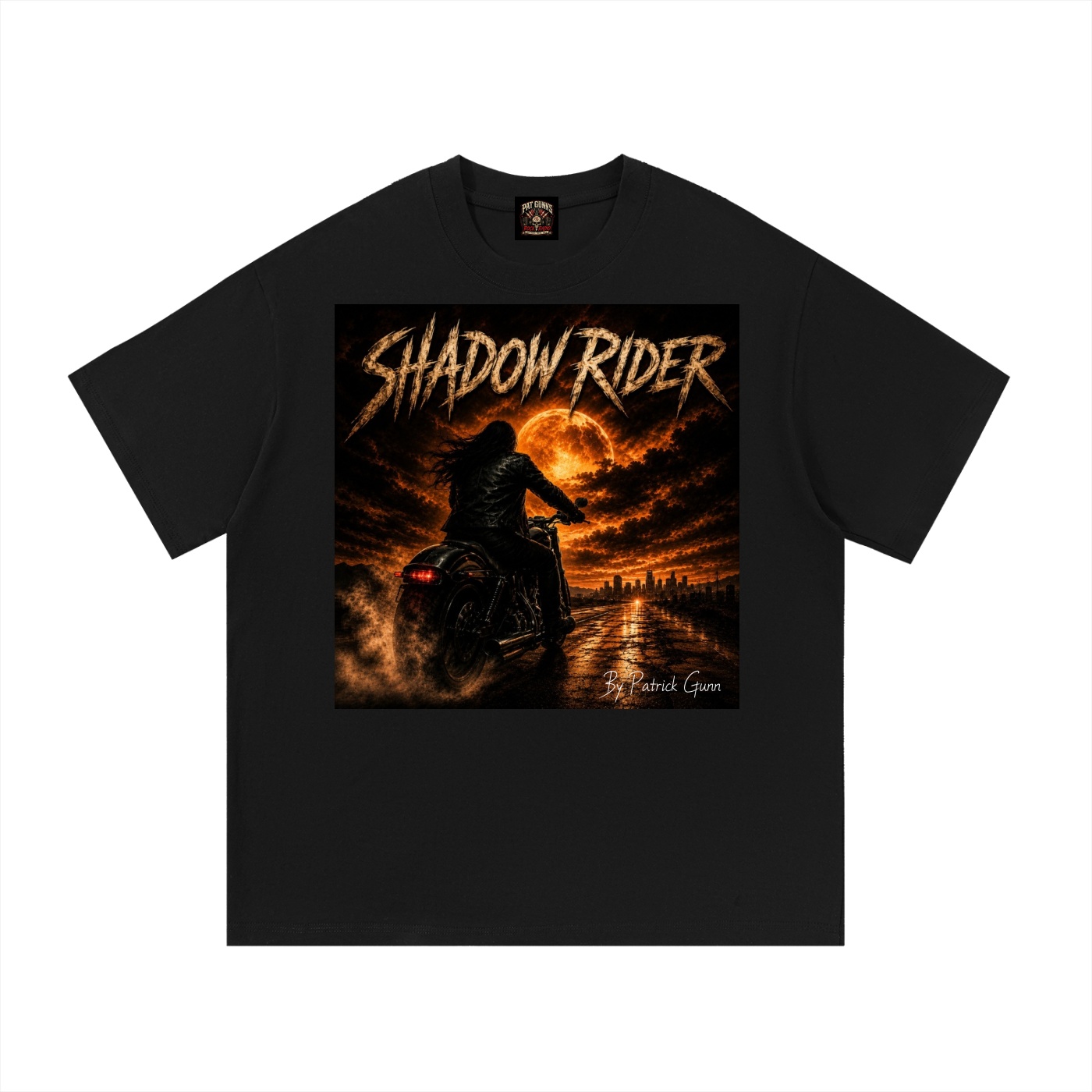 Shadow Rider Album Front & Back-Patch Essential Cotton T-Shirt